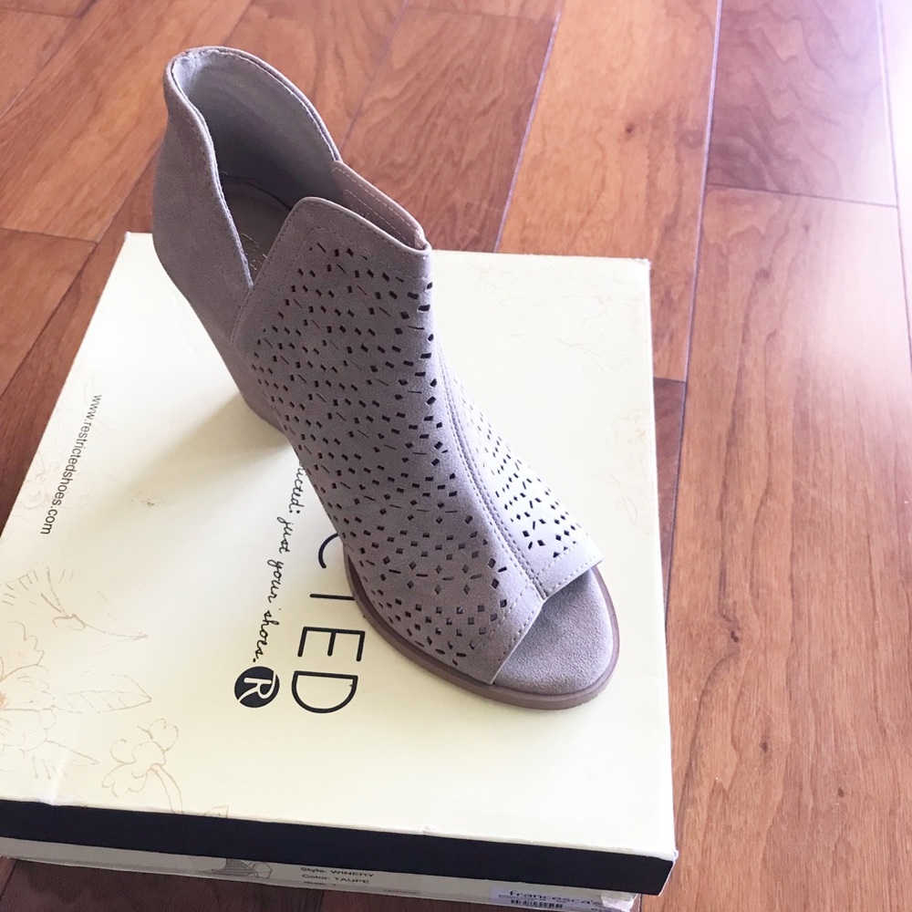 Restricted Winery Laser Cut Bootie